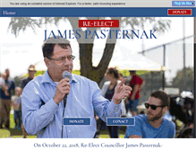 Tablet Screenshot of jamespasternak.com